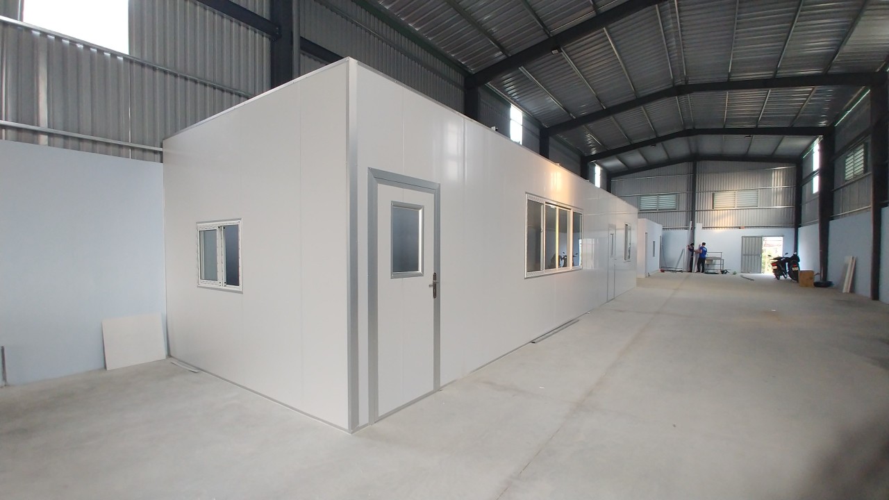 công trình làm vách panel nhà xưởng quận 12