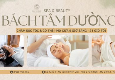 Báo giá gội đầu dưỡng sinh đông y và massage Bách Tâm Đường 2026 tại Mỹ Đình, Hà Nội trọn gói A – Z