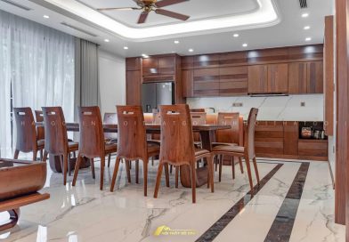 Bảng báo giá thi công lắp đặt bàn ghế gỗ óc chó 2026 tại Hà Nội và Tphcm sài Gòn theo yêu cầu trọn gói từ A – Z