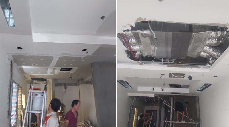 Bảng báo giá sửa chữa trần thạch cao 2026 tại Hà Nội và Tphcm sài gòn theo mét vuông trọn gói