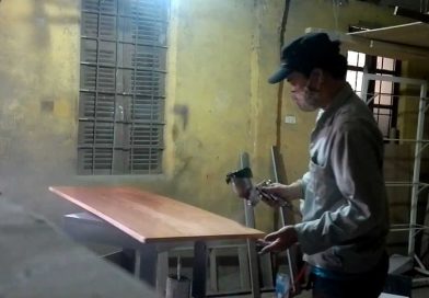 Báo giá thuê thợ sơn pu đồ gỗ cũ Tại Hoàn Kiếm 2026 theo mét vuông hoàn thiện trọn gói và nhân công