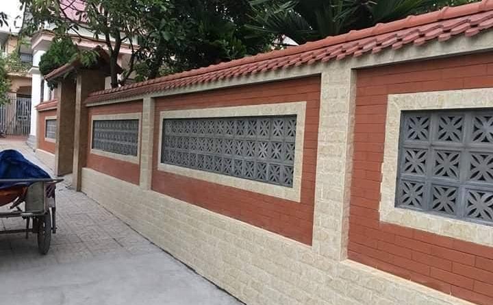 Báo giá xây tường rào gạch Tại Hoàng Mai  2026 theo mét vuông trọn gói và tiền nhân công